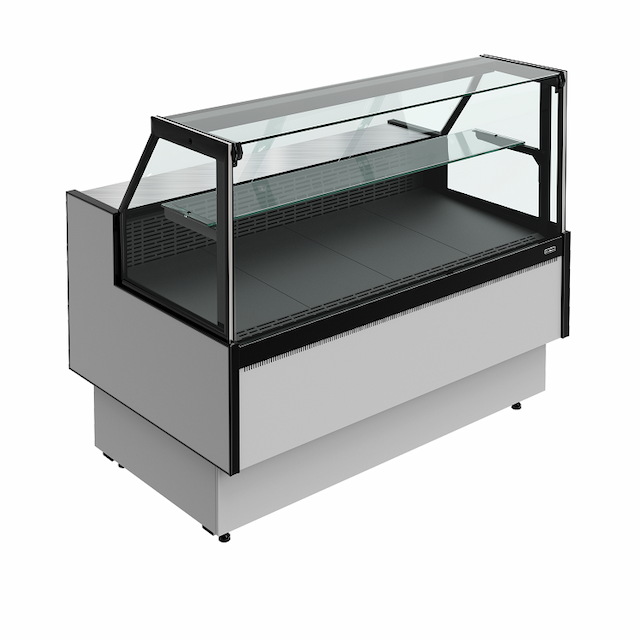 Витрина холодильная Carboma Palm 3 GC95 SV 0,94-1 без боковин (версия 2.0) 9006-0430