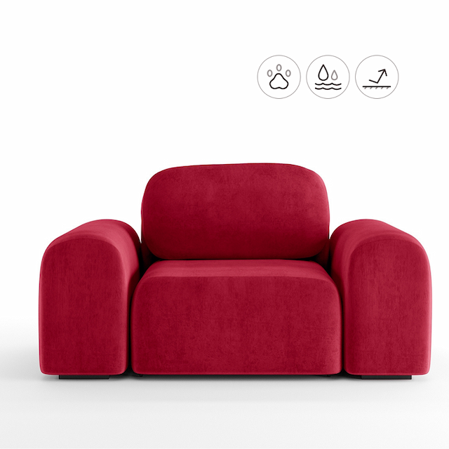 Кресло Мастерфабрик Эмека Happy 437 ткань рогожка